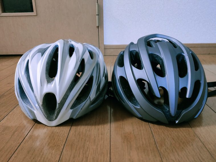 LAZERヘルメットとOGK KABUTOヘルメット